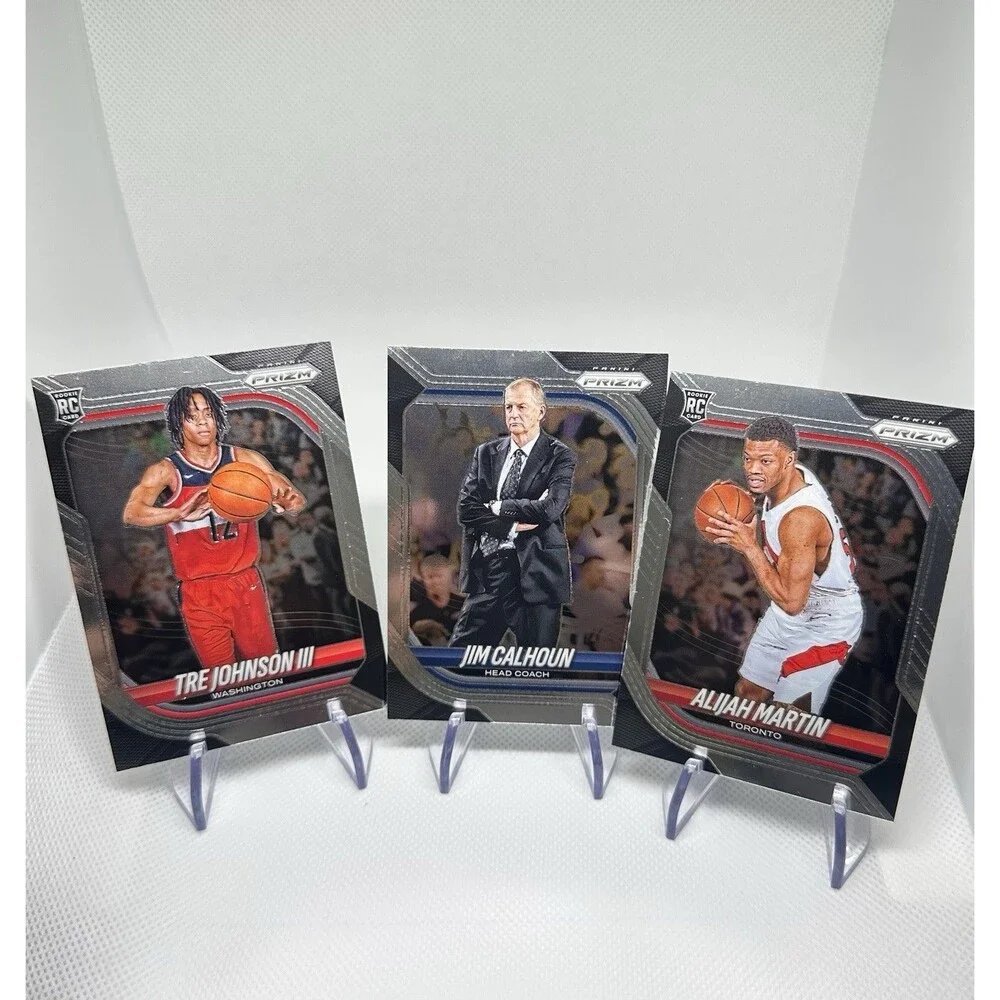 2025-26 Panini Prizm Basketball 8 Card Lot 4 RC McHale Hamilton Calhoun